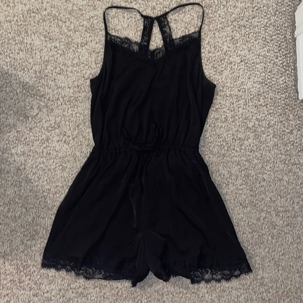 Black Hollister romper